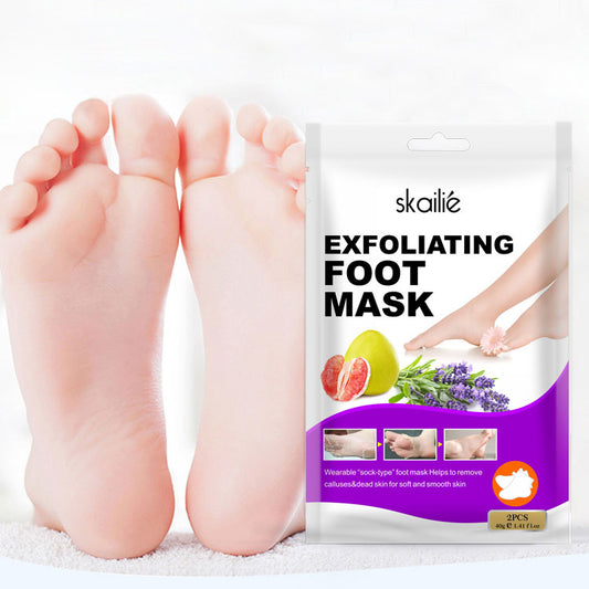 قناع التقشير السحري للقدمين – الحل الذي طال انتظاره لقدمين ناعمتين كالحرير!